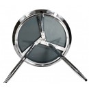 Стол журнальный SIGNAL BORA C зеркальный/хром, 41/46